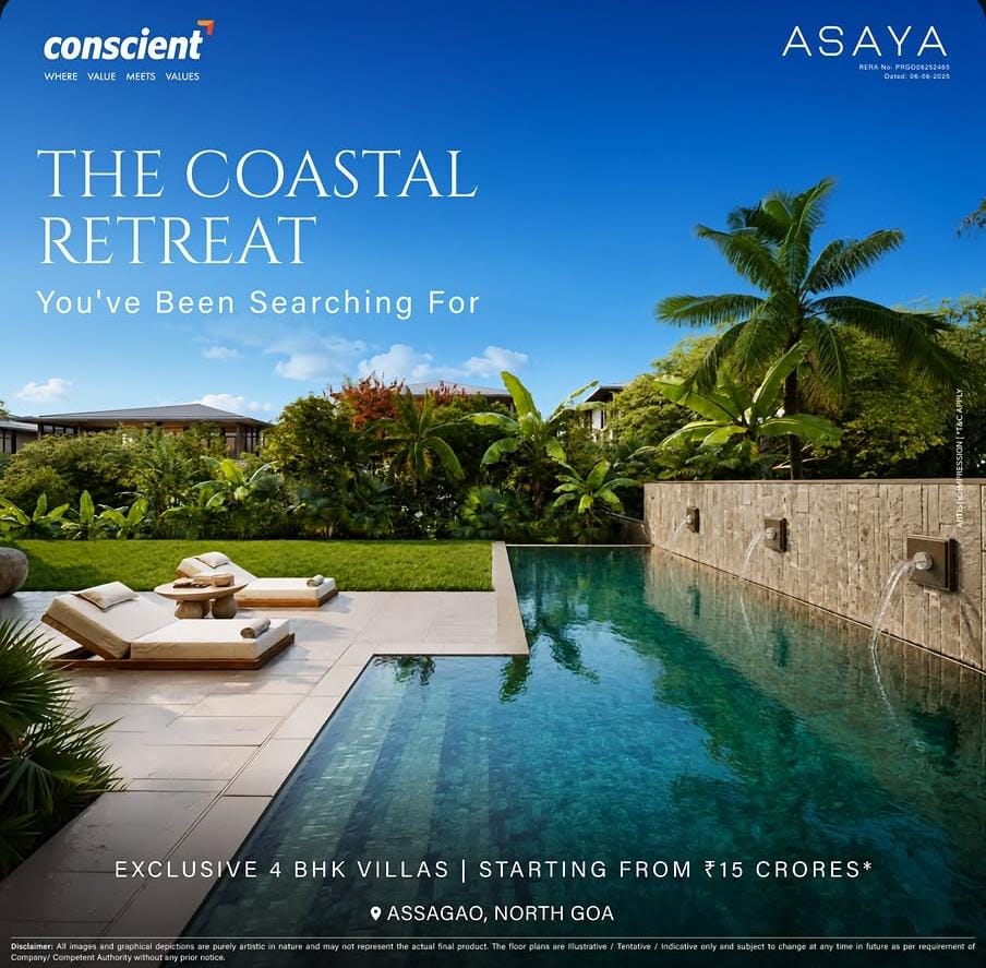 Discover Your Coastal Retreat at Asaya || Exclusive 4 BHK Villas by Conscient || Starting at ₹15 Crores in North Goa Update