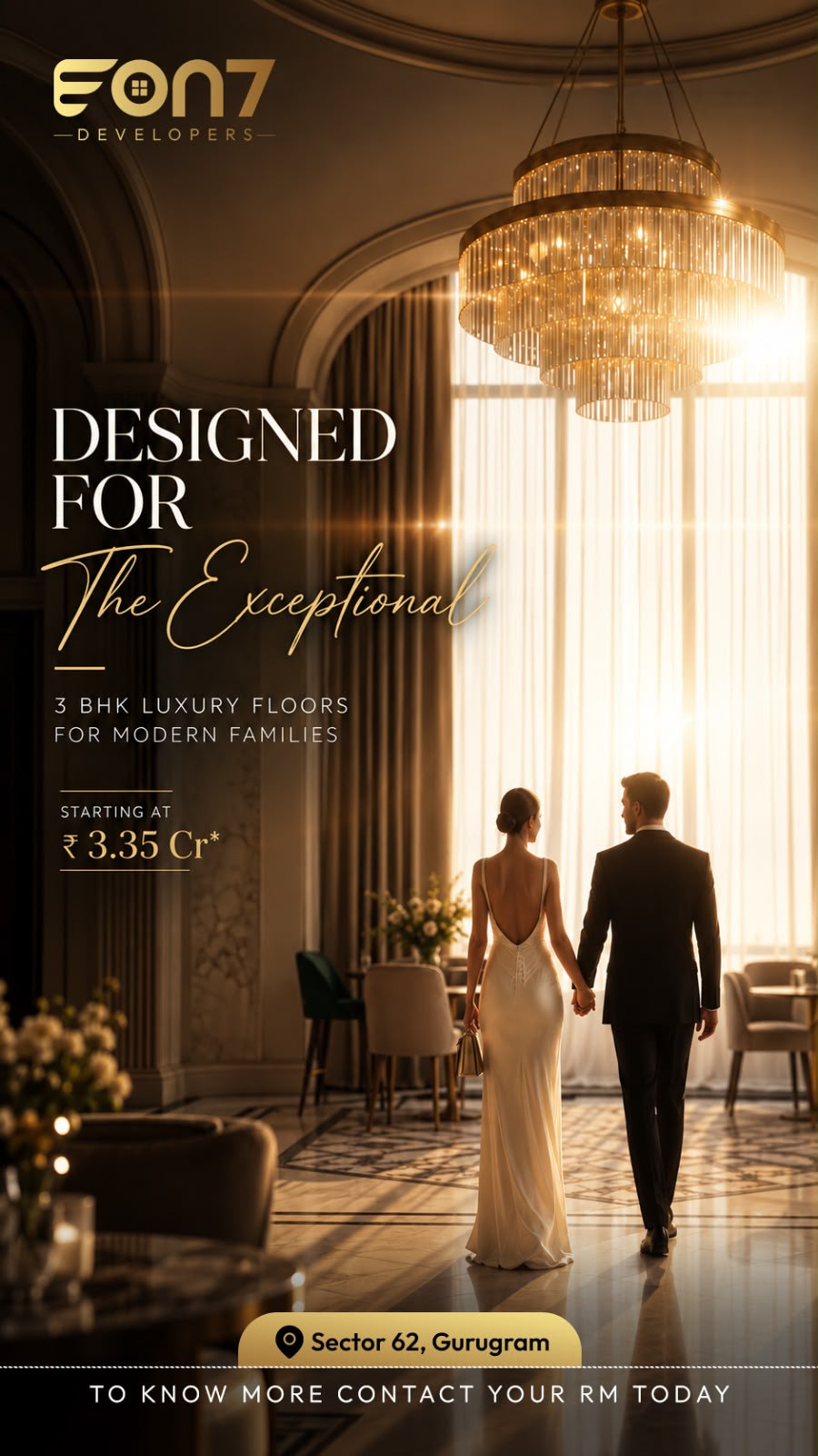 Explore Luxury 3 BHK in Sector 62 || Live Exceptionally in Gurugram || 3 BHK Floors Starting at ₹3.35 Cr Update