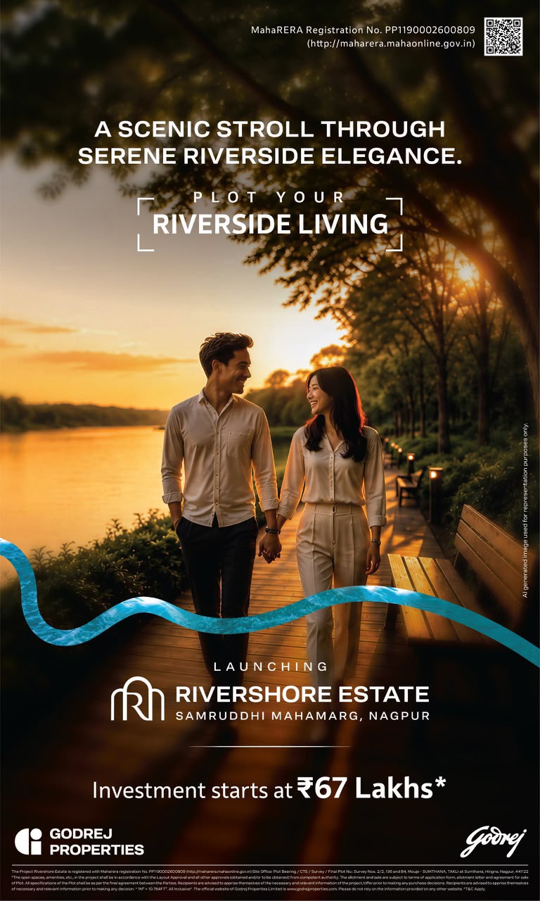 Launch of Rivershore Estate by Godrej in Nagpur || Discover Riverside Living at ₹67 Lakhs || Invest in Serene Elegance at Rivershore Estate Update
