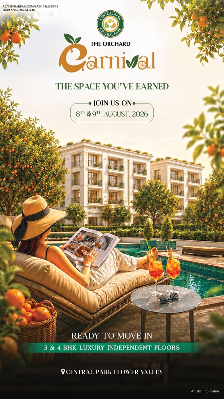 Join the Orchard Carnival 2026 || Discover Your Space at Central Park Flower Valley || Ready to Move In: 3 & 4 BHK Luxury Floors Update