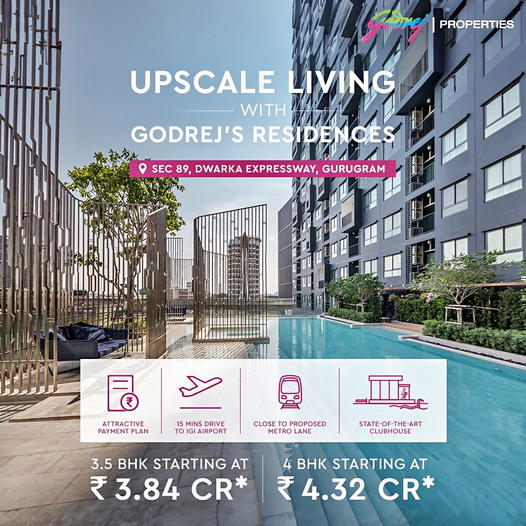 Experience Grandeur at Godrej's Residences: Premium Living in Gurugram's Sector 89 Update