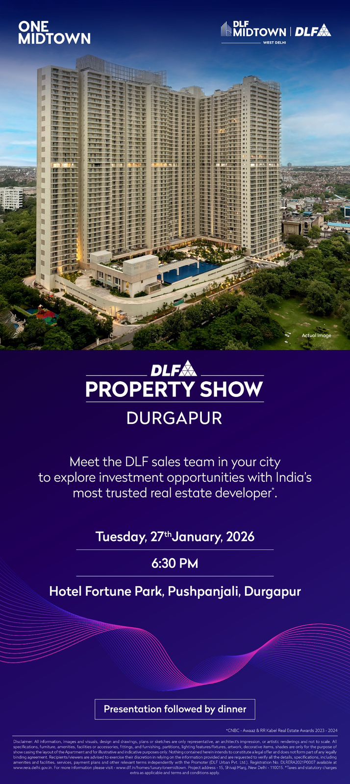 Explore DLF One Midtown, Tuesday January 27, 2026, at Hotel Fortune Park Durgapur Update