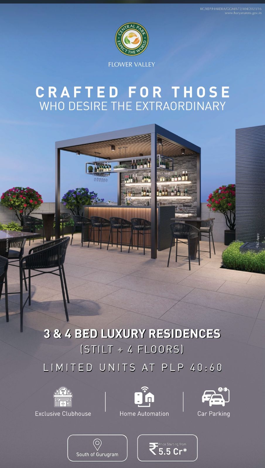 Luxury Residences in South Gurugram by Central Park, Starting ₹5.5 Cr Update