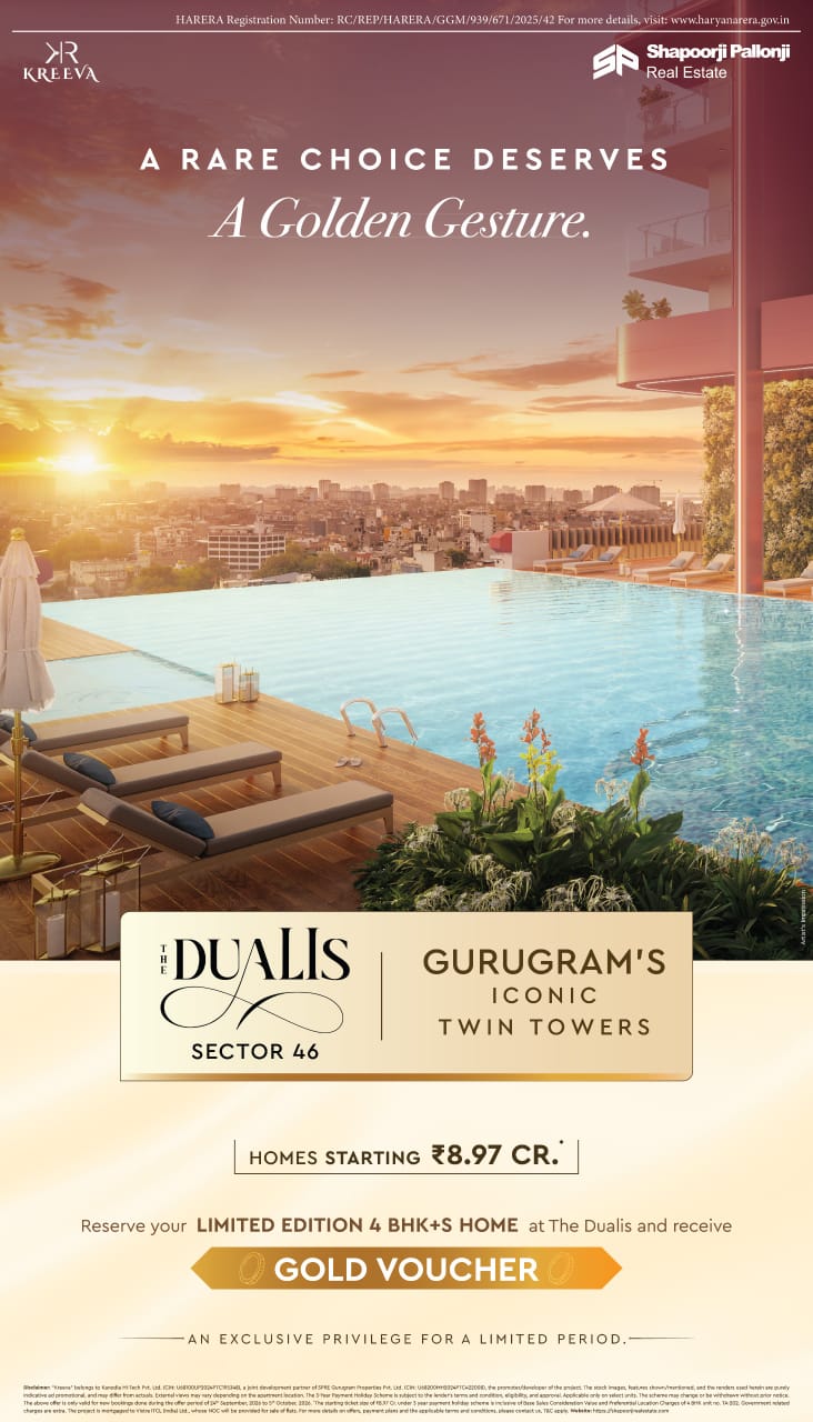 Reserve Your Luxury at The Dualis Today! || Secure Your Spot in Gurugram's Iconic Towers || Experience Exclusive Living with Shapoorji Pallonji Update