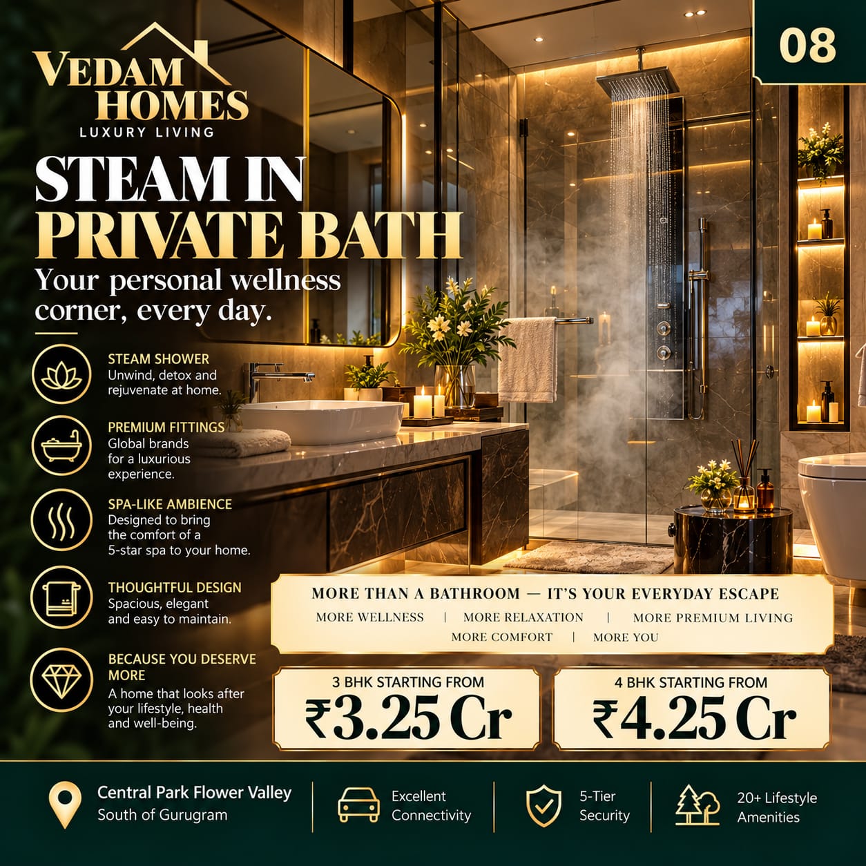 Experience Luxury at Central Park Flower Valley || Invest in Premium Living at Vedam Homes || Enjoy Spa-like Ambience with Vedam Homes photo 1