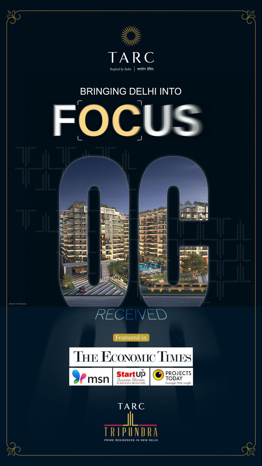 Discover Ultra Luxury Living at TARC Tripundra in Delhi, Ready to Move Now, 3 BHK at Rs 6.6 Cr Onwards Update