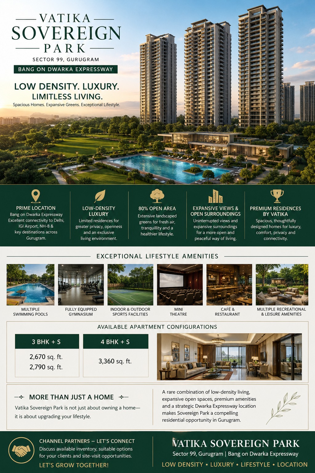 Explore Vatika Sovereign Park Now || Discover Luxury at Vatika Sovereign Park || Own a Home at Vatika Sovereign Park Update