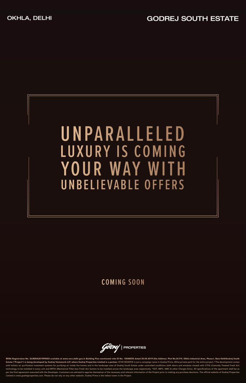 Godrej South Estate: A New Era of Luxury Living in Okhla, Delhi Update