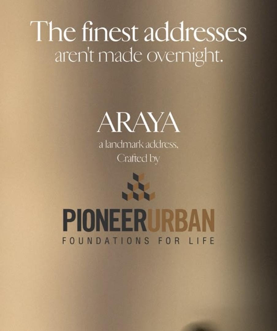 Discover Araya by Pioneer Urban || Elevate Your Lifestyle at Araya || Live at a Landmark Address with Pioneer Urban Update
