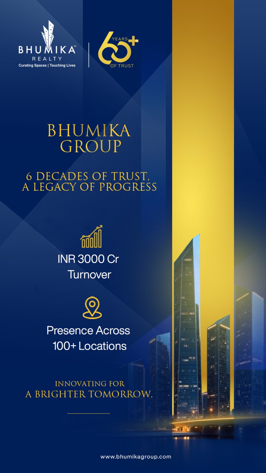 Explore Bhumika Group's Legacy of Progress Now! Update