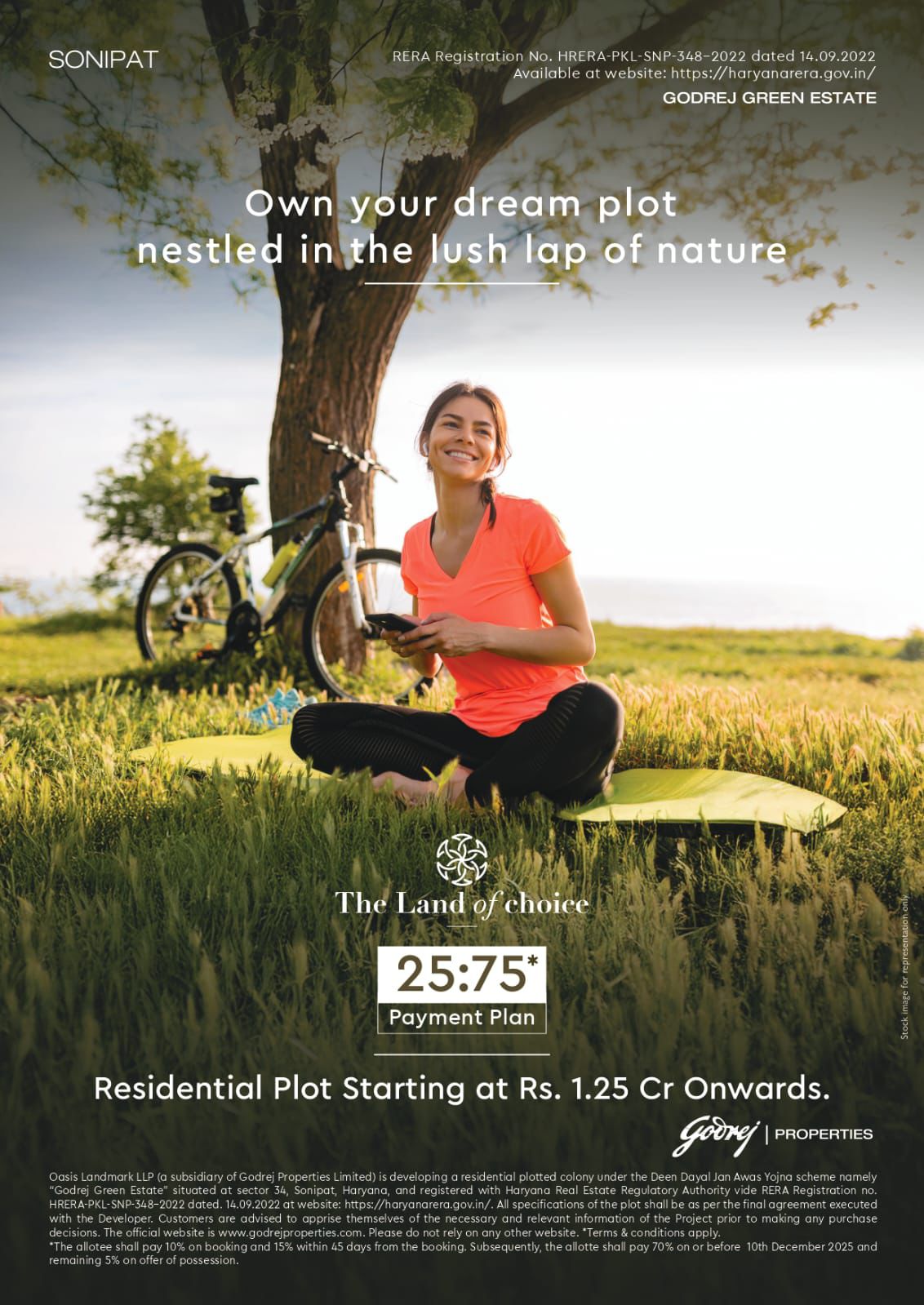 Discover Dream Plots at Godrej Green Estate, Sonipat - Starting Rs. 1.25 Cr Onwards Update