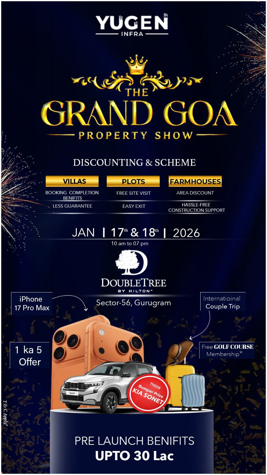 Join Us at The Grand Goa Property Show, Jan 17-18, 2026, Yugen Golf City, Goa Update