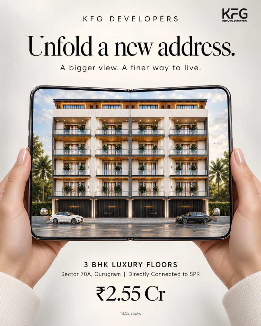 Discover Your New Address in Sector 70A || Experience Luxury Living in Gurugram || Own a 3 BHK Luxury Floor Now Update