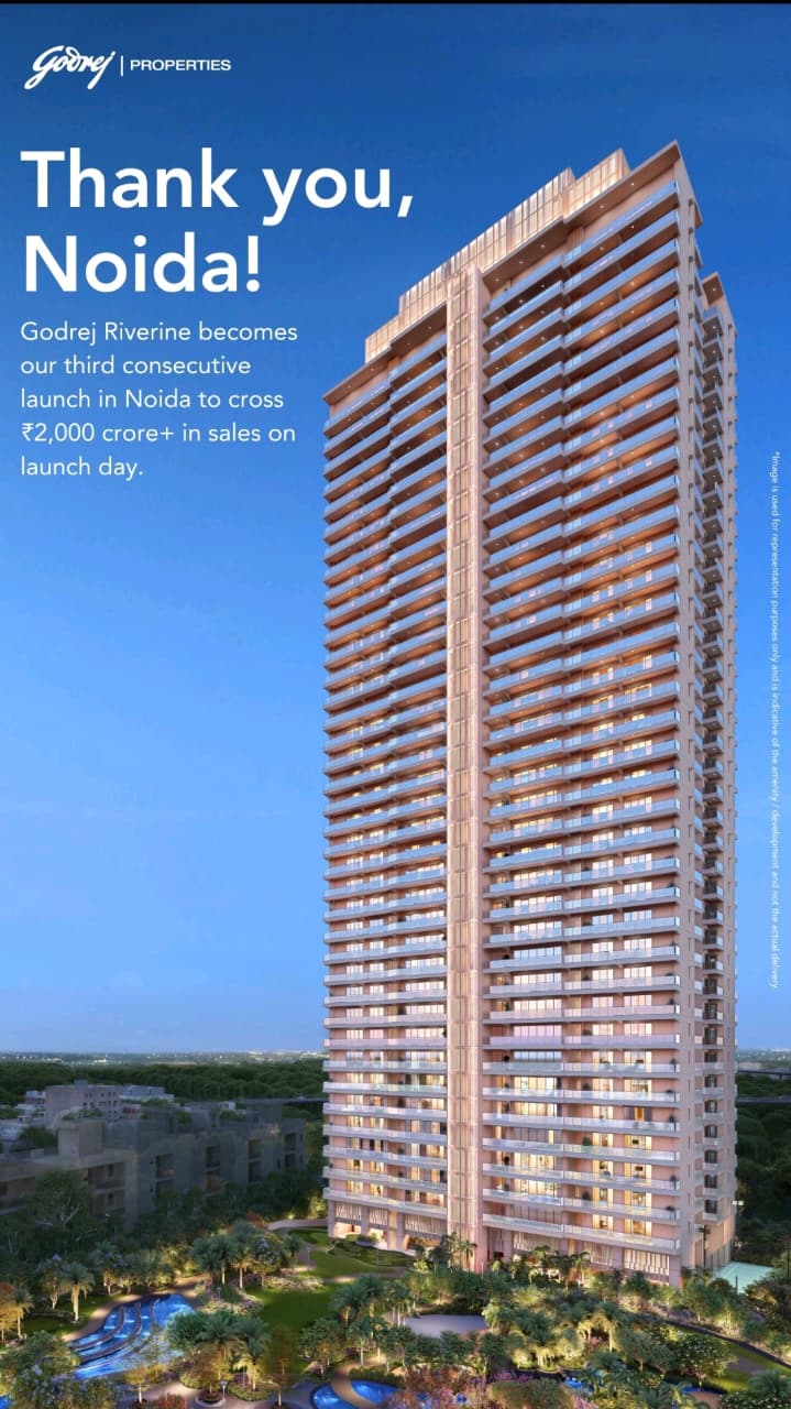 Discover Luxury Living at Godrej Riverine, Noida - Unmatched Launch Success! Update