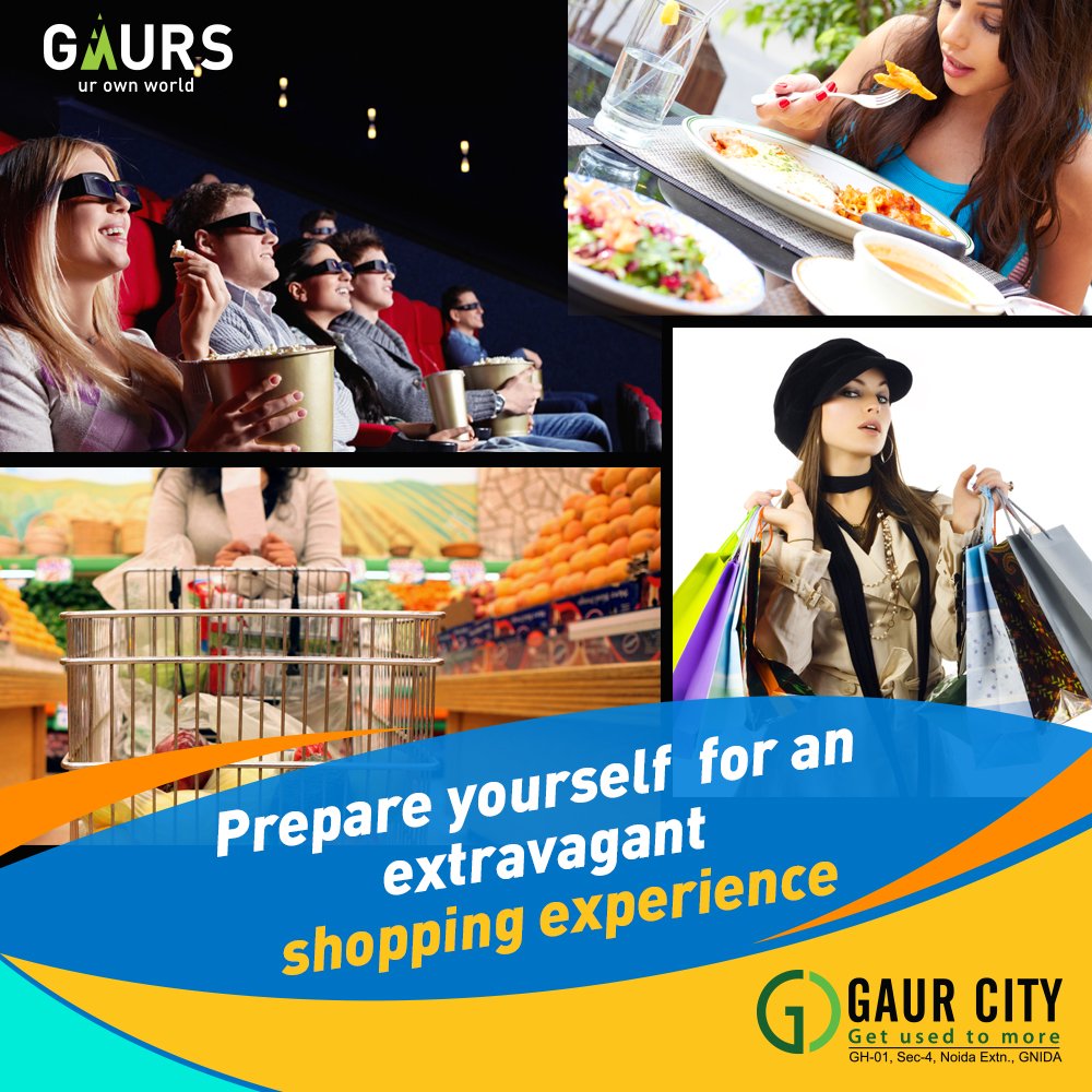 Extravagant shopping experience at Gaur City Update