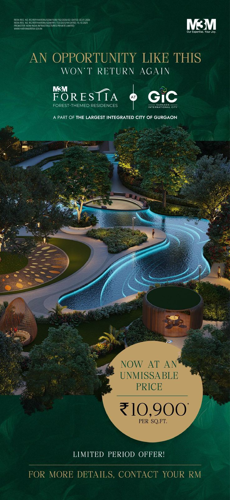 Unmissable Price at M3M Foresta Gurgaon || Limited Period Offer on M3M Foresta || Secure Your Dream Home at ₹10,900 per sq. ft. Update