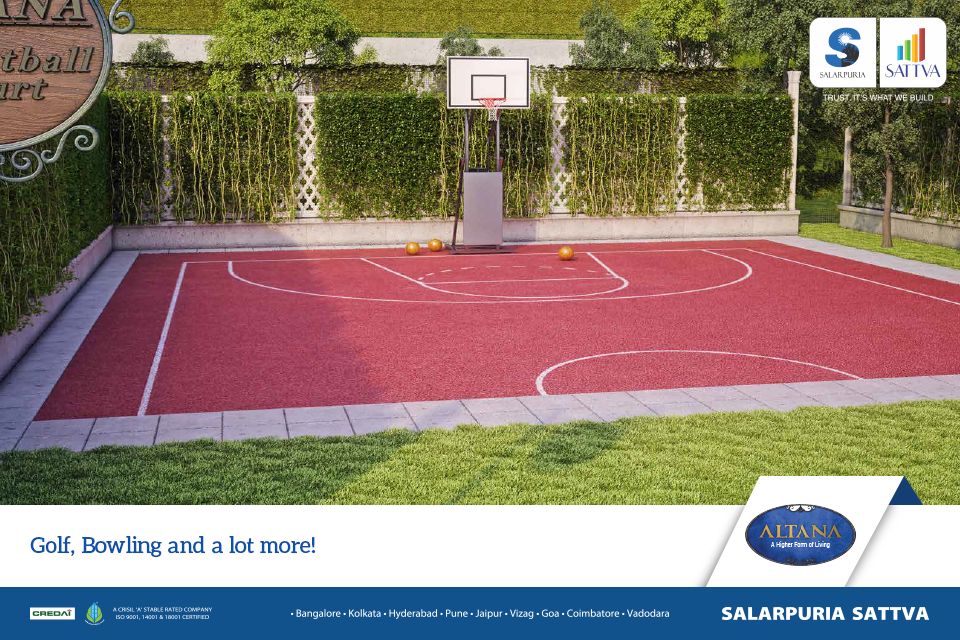 Salarpuria Sattva Altana is equipped with a golf simulator, fun bowling arcade and many more fun amenities Update