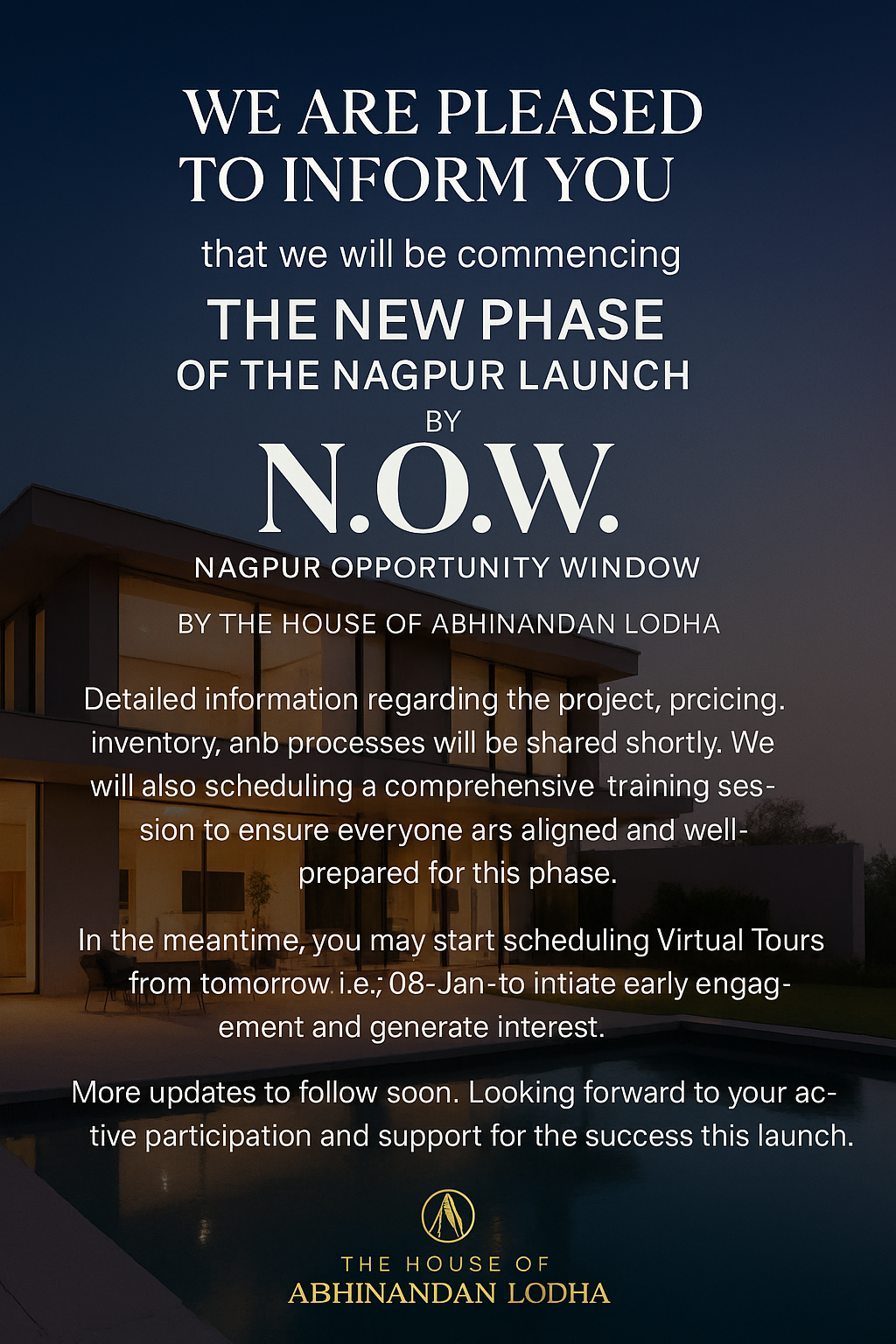 Unlock the Future at N.O.W., Nagpur Starting January 8th Update