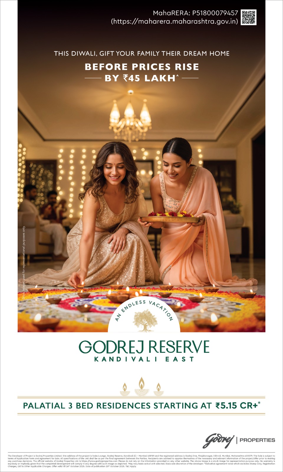 Secure Your Dream Home Before Prices Rise by ₹45 Lakh, Godrej Reserve, Kandivali East Update