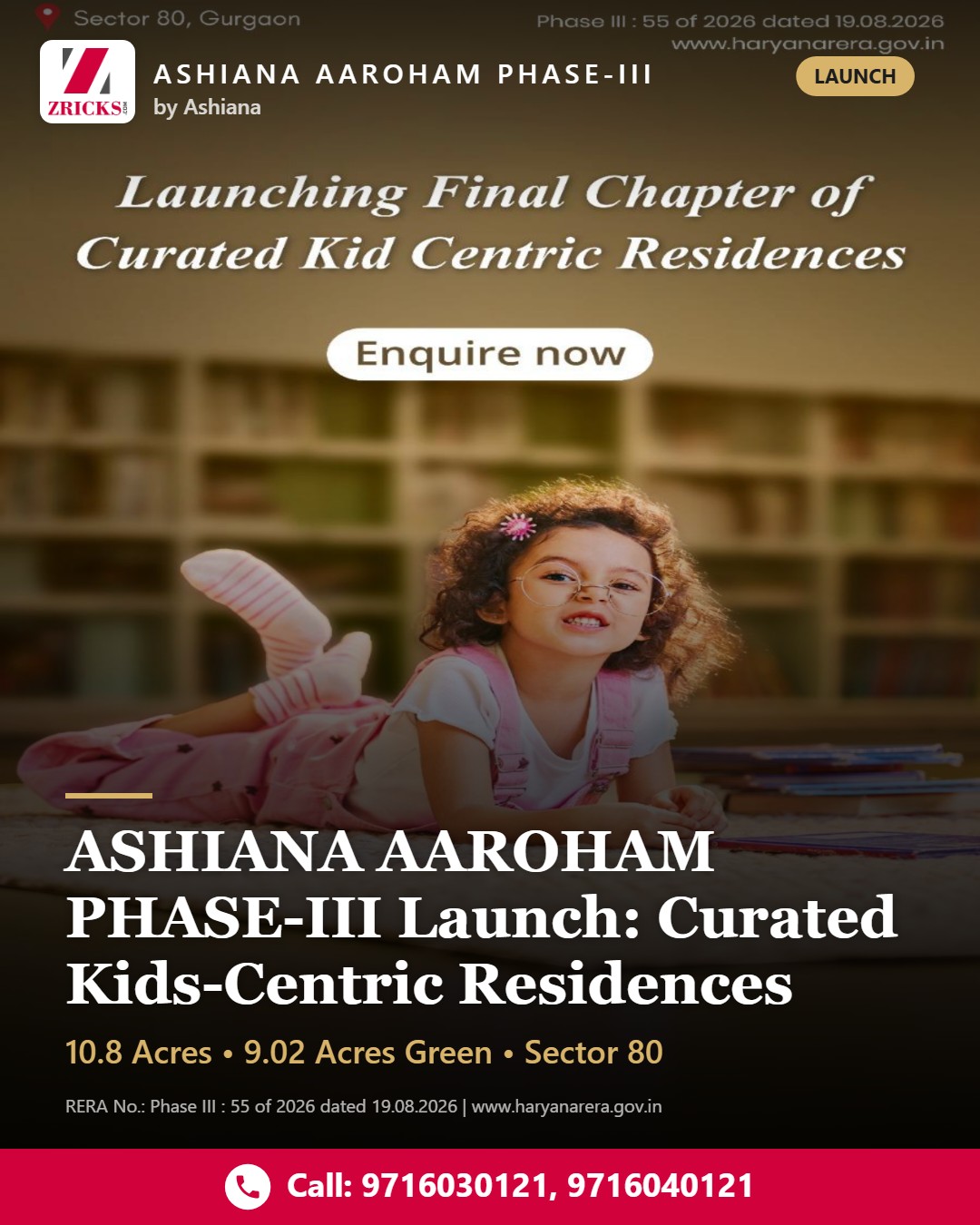 ASHIANA AAROHAM PHASE-III Launch: Curated Kids-Centric Residences Update