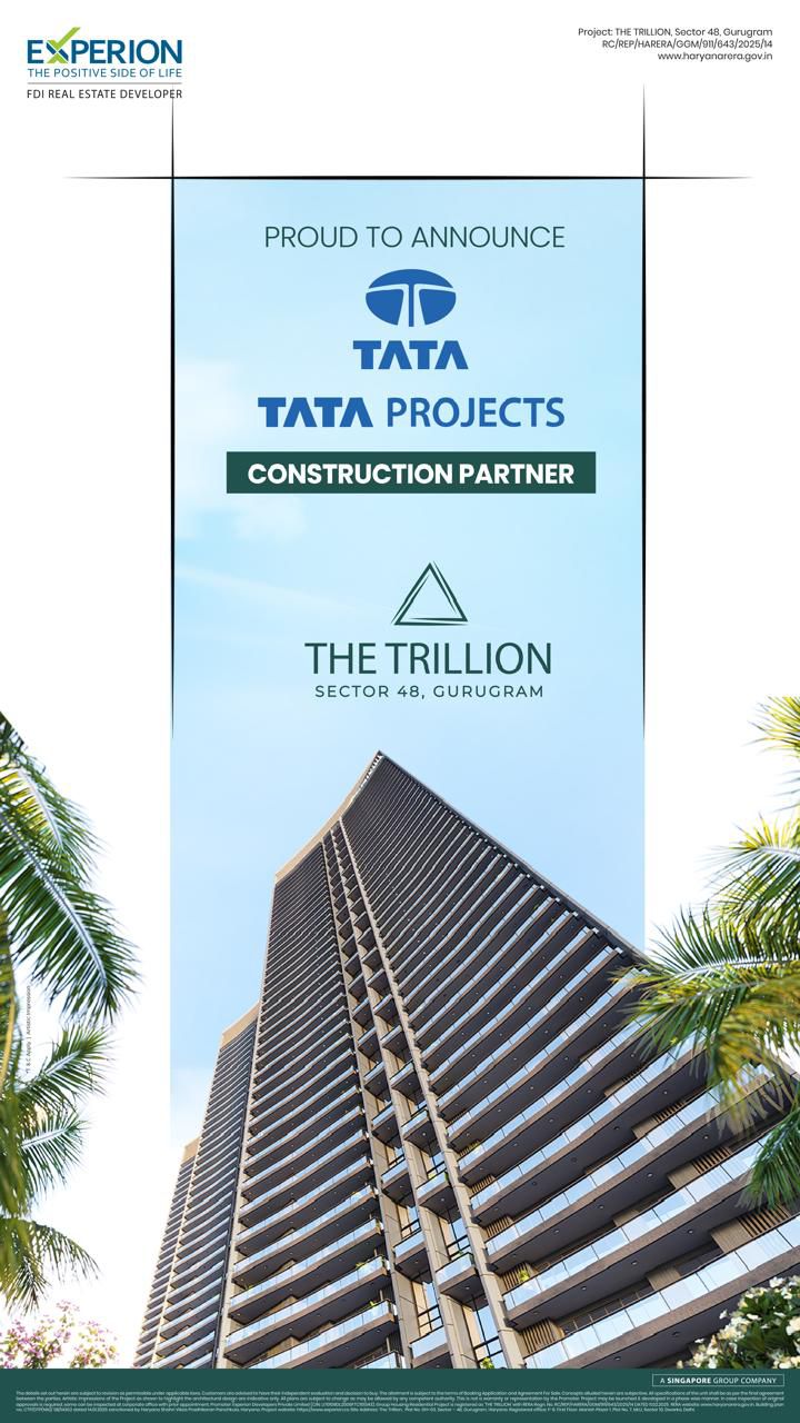 Announcing TATA PROJECTS as Construction Partner || Secure Your Dream Home with TATA PROJECTS || Partnering for Excellence at THE TRILLION Gurugram Update