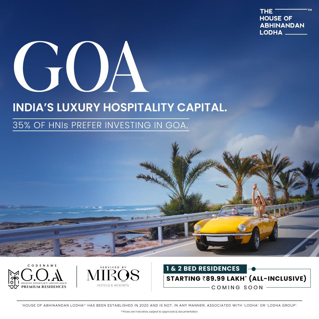 Discover Luxury Living in Goa, Starting at ₹89.99 Lakh by The House of Abhinandan Lodha Update