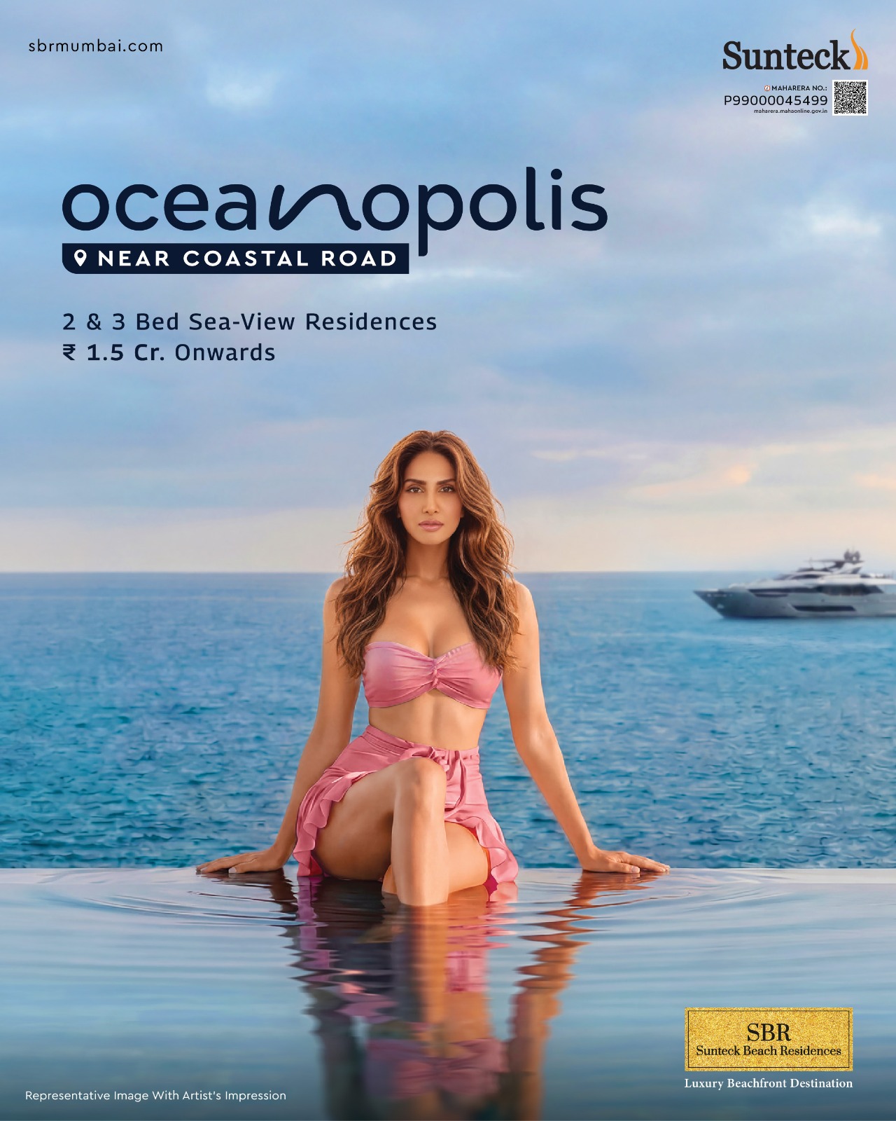 Discover Oceanopolis at ₹1.5 Cr || Luxury Residences Near Coastal Road || Sunteck's Oceanopolis Launch photo 1