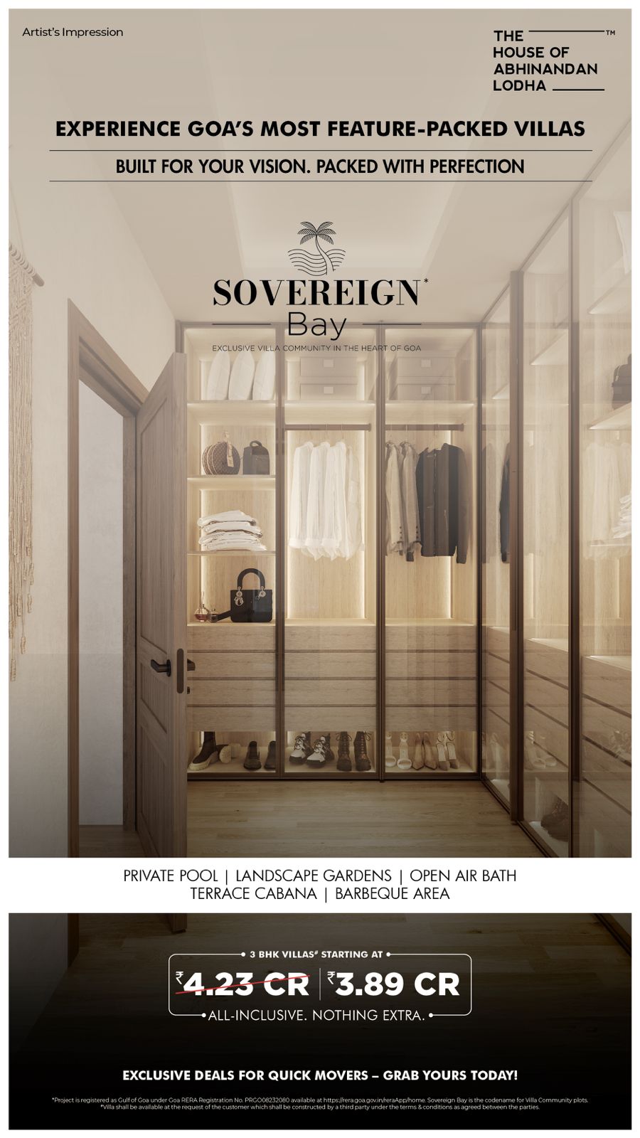 Discover Luxury Villas at Sovereign Bay, Goa by Abhinandan Lodha Starting at ₹3.89 CR Update