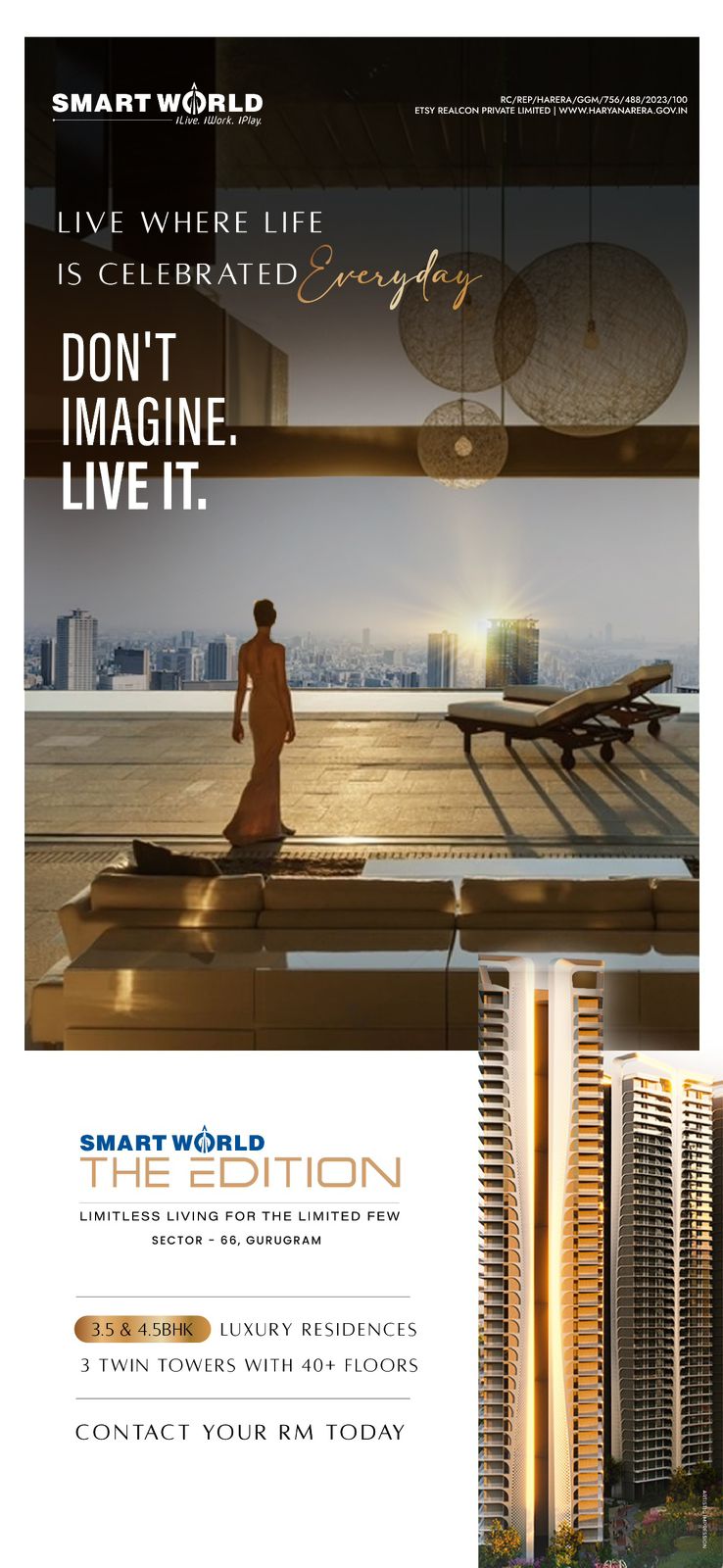 Elevated Living: Smart World The Edition's High-Rise Luxury in Sector-66, Gurugram Update