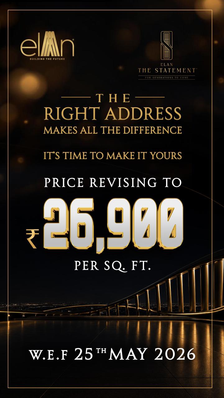 Secure Elan The Statement Before Price Hike || Last Chance at Current Rates! || Price Revising Soon, Act Now! Update