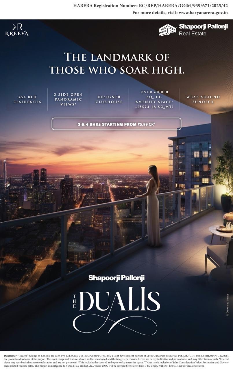 Discover Luxurious Living at The Dualis, Shapoorji Pallonji, 3 & 4 BHKs Starting at ₹5.99 Cr Update