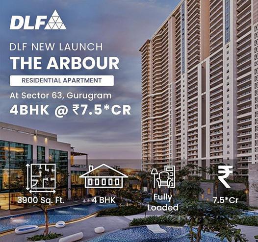 Presenting  25:25:50 easy payment plan at DLF The Arbour, Gurgaon Update