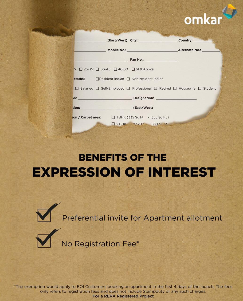 Benefits of the expression of interest Update