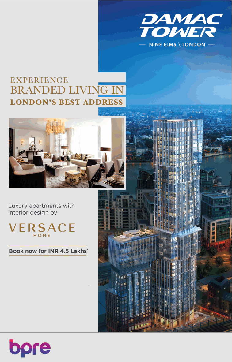 Experience branded living at Damac Tower Nine Elms, London Update