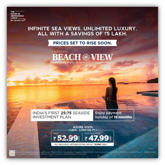 Launch of Beach View: Experience the Horizon of Luxury with Adani's Seaside Haven Update