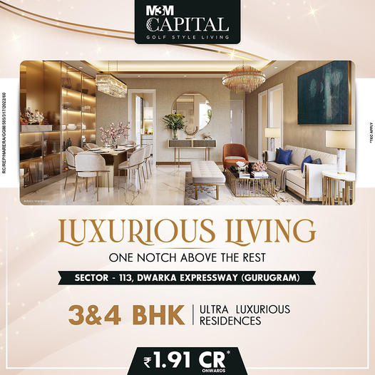 Opening doorways to lavish lifestyle and landmark location at M3M Capital in Sector 113, Gurgaon Update