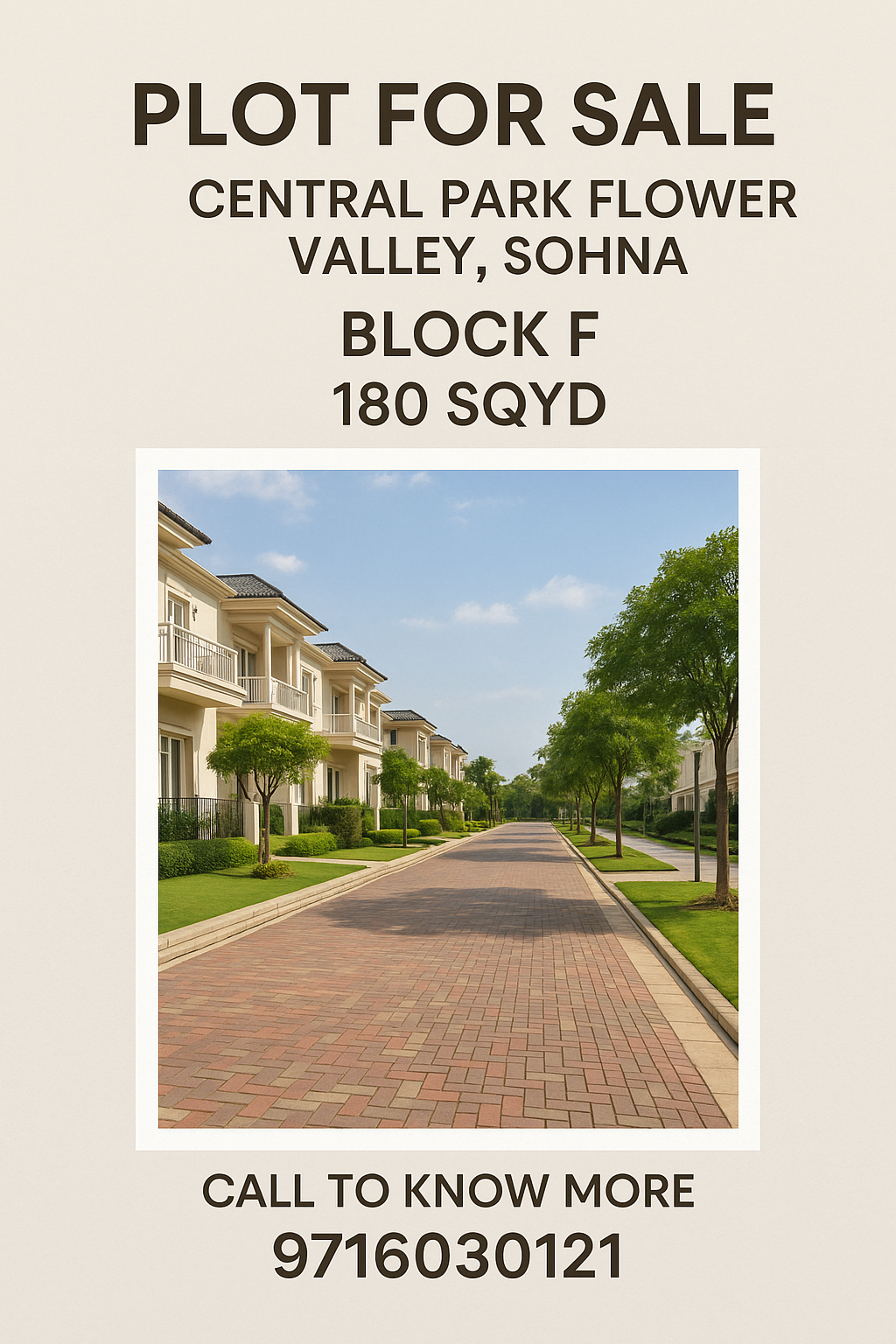 Secure Your Plot in Block F || Discover Central Park Flower Valley || 180 Sqyd Plot for Sale Update