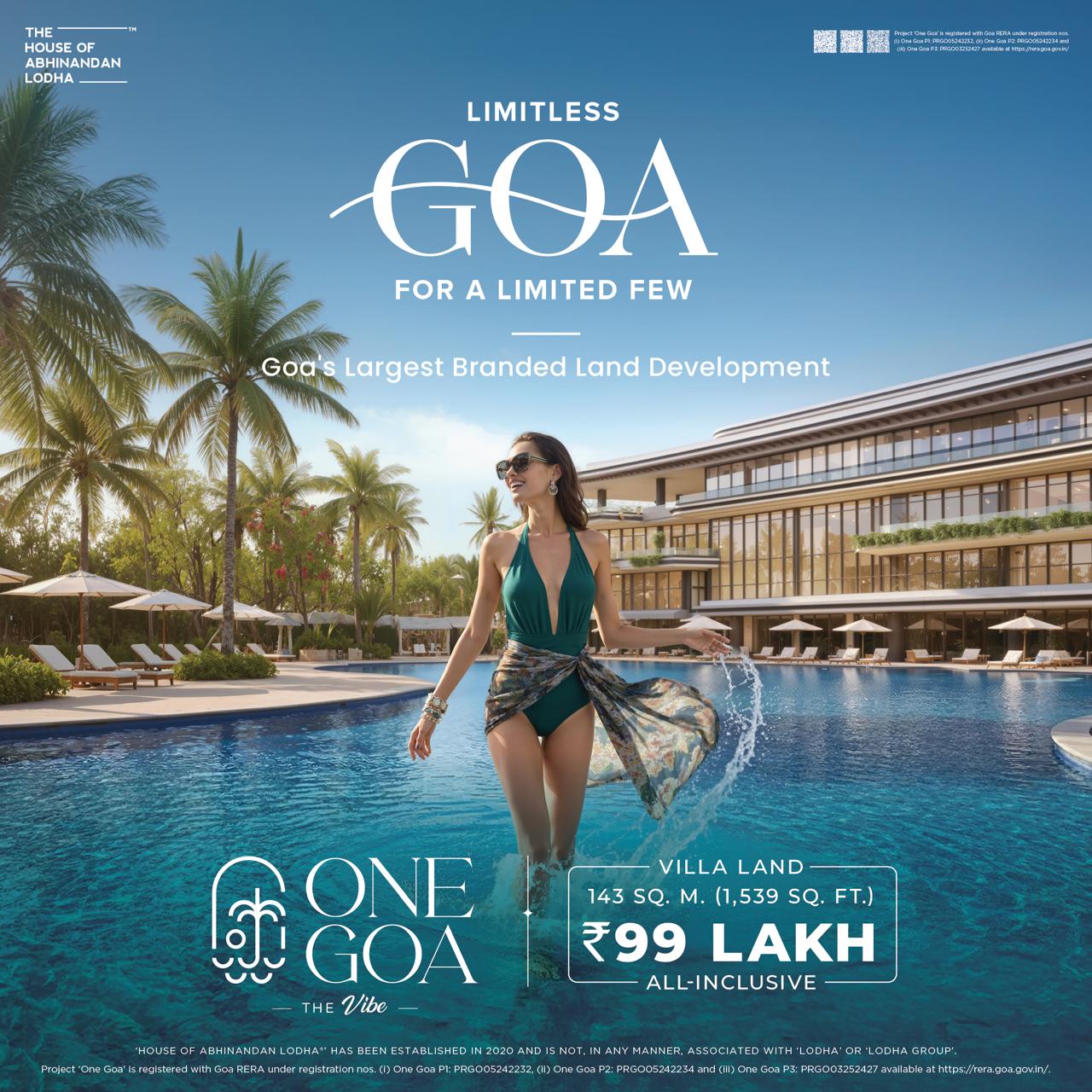 Discover Limitless Goa - Villa Land at ₹99 Lakh all-inclusive by House of Abhinandan Lodha Update