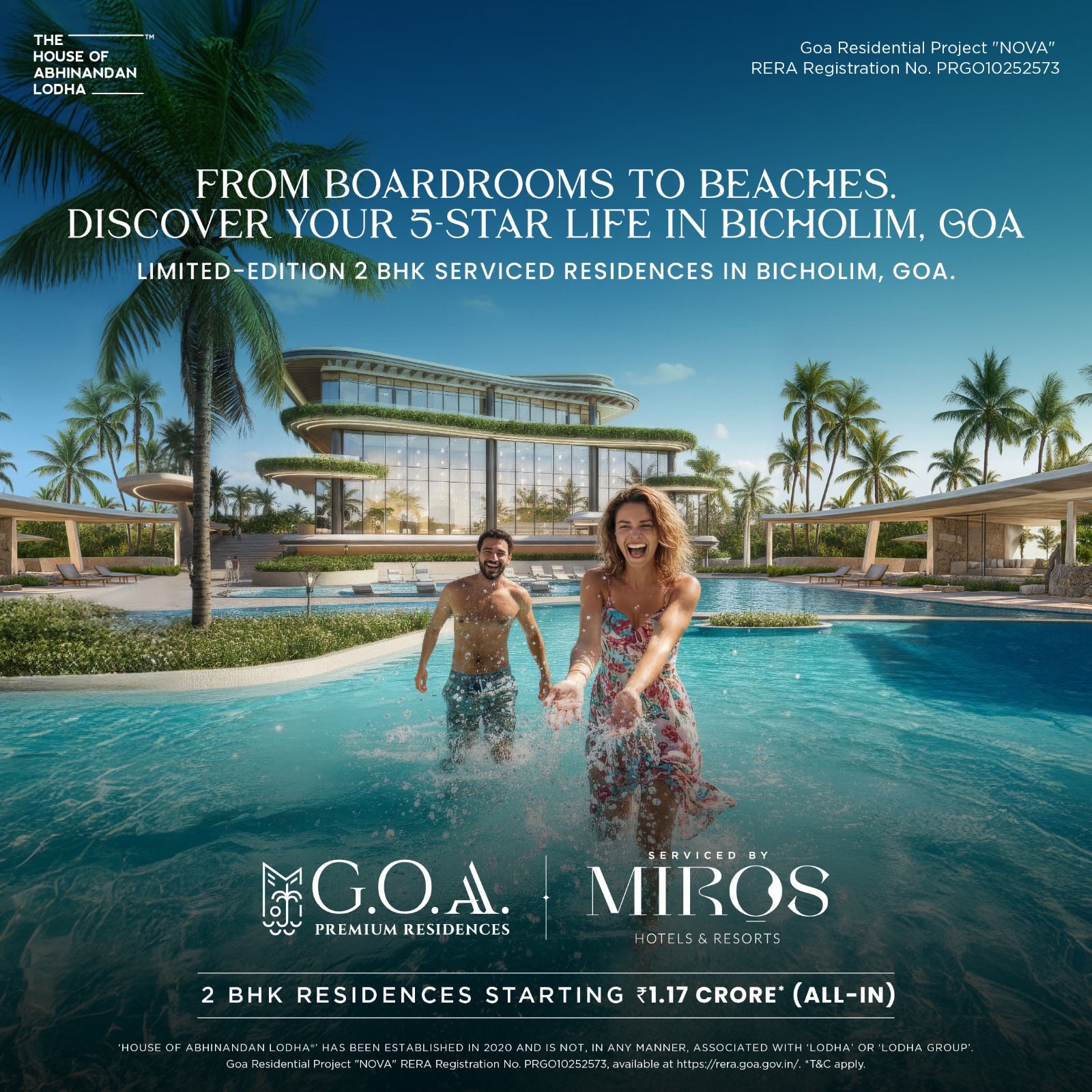 Experience 5-Star Living: 2 BHK Residences in Bicholim, Goa by G.O.A.A. Premium Residences from ₹1.17 Cr. Update