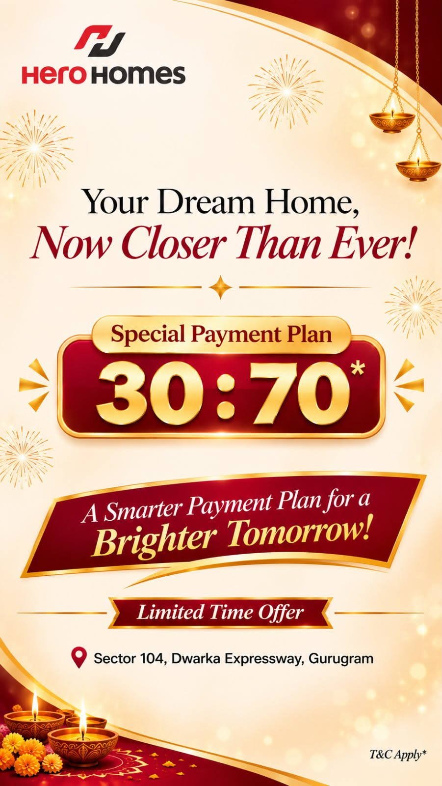 Unlock Special 30:70 Payment Plan Now! || Grab Our Limited Time Offer! || Your Dream Home Awaits on Dwarka Expressway! photo 1