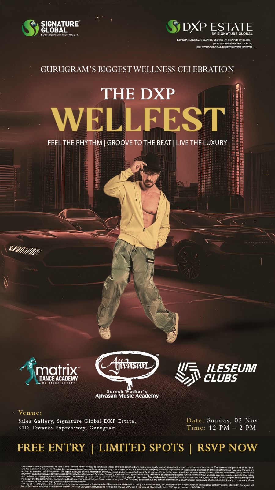 Signature Global, The DXP Wellfest, Gurugram, Free Entry Update