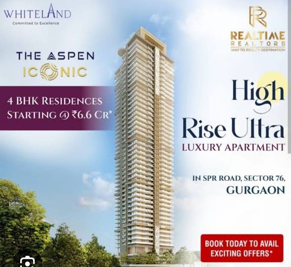 Whitelands' Iconic Masterpiece: The Aspen Iconic Rises in Gurgaon's Skyline Update