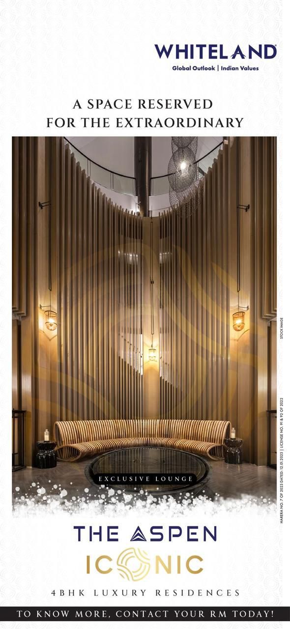 Discover Luxury at The Aspen Iconic by Whiteland in Gurgaon Update