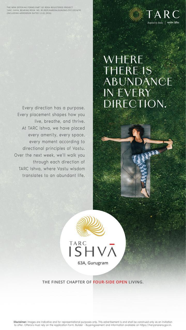 Discover Abundance at TARC Ishva || Explore Vastu-Driven Living || TARC Ishva: A New Living Perspective Update