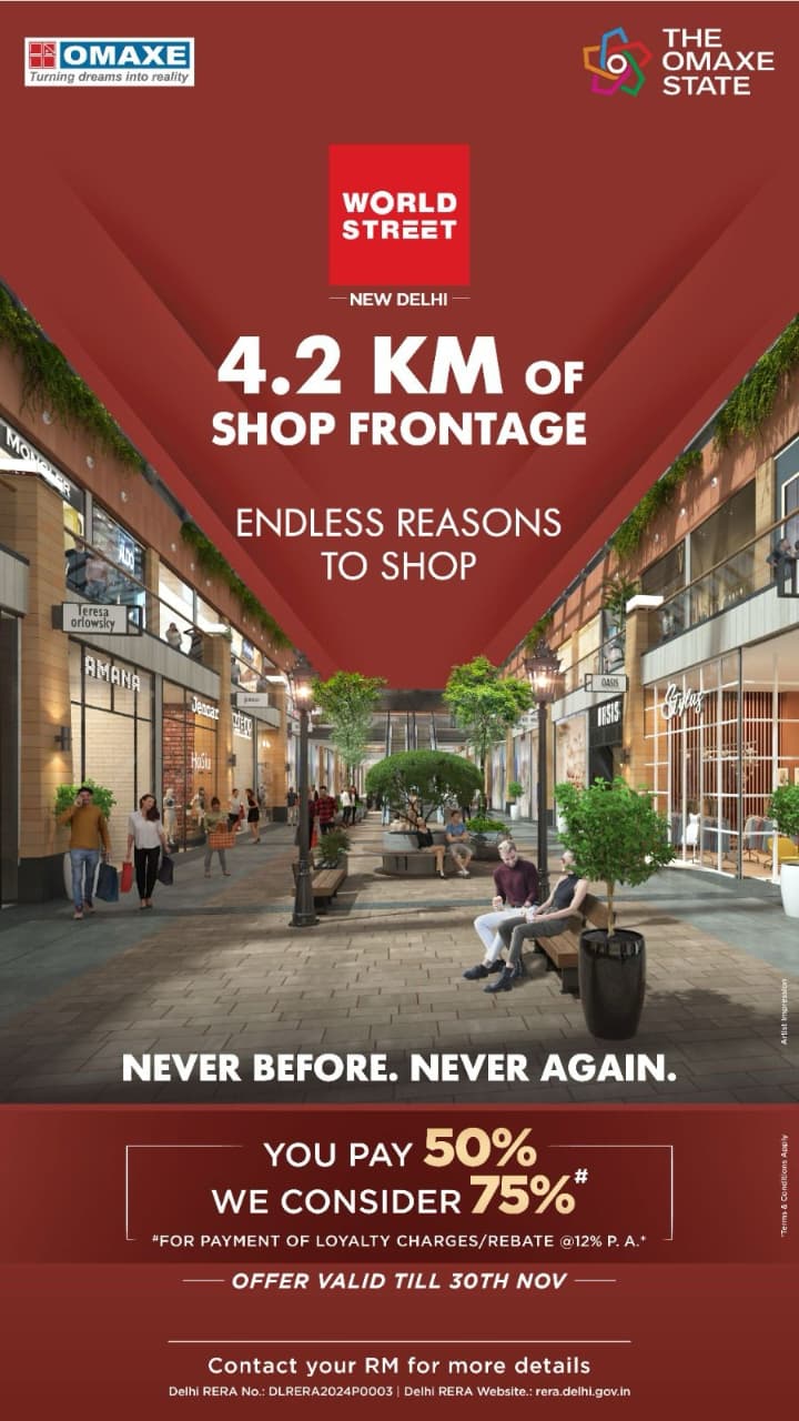 Unlock New Delhi's Prime Shopping Destination at Omaxe World Street Update
