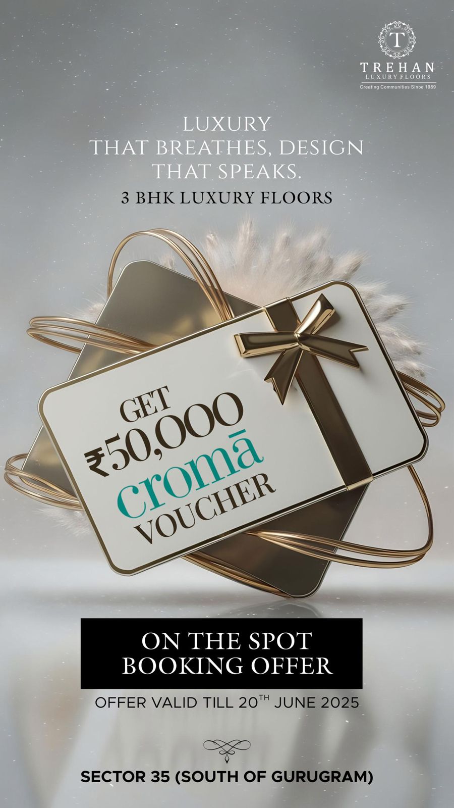 Experience Luxury Living with Trehan Luxury Floors, Sector 35 Gurugram, Offer Valid Until June 20 2025 Update