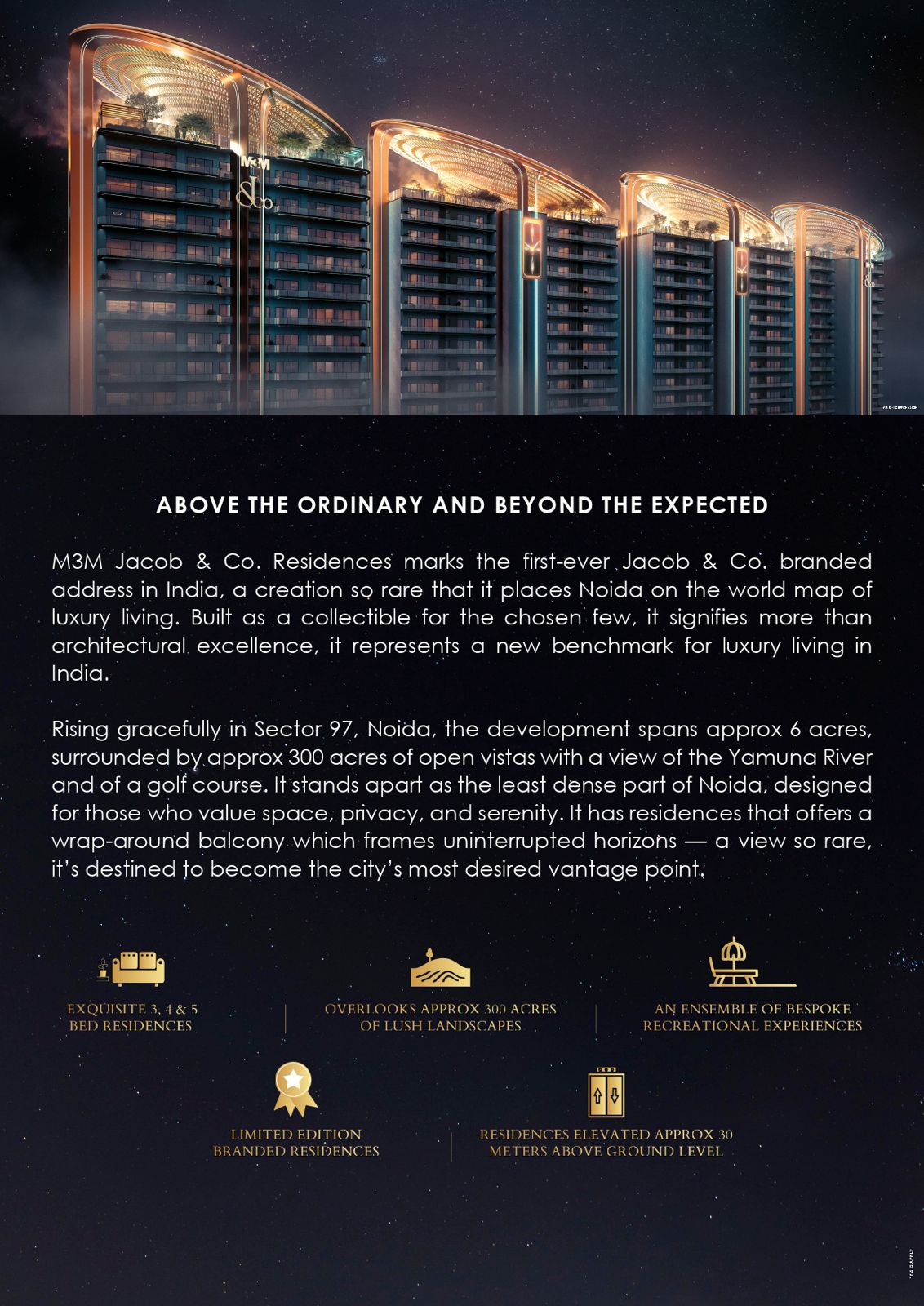 Discover M3M Jacob & Co Residences in Sector 97, Noida - Luxury Starting at 3 BHK Update