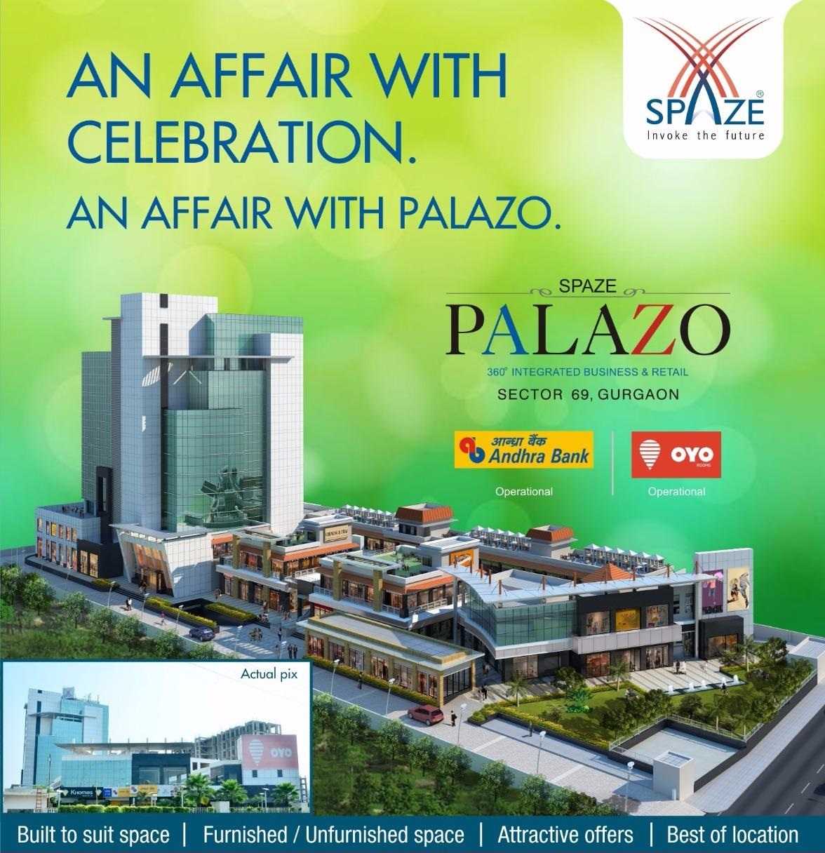 Spaze Palazo - 360 degree integrated business & retail space in Gurgaon Update