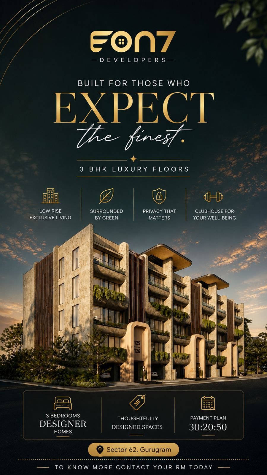 Discover 3 BHK Luxury Floors in Gurugram || Explore Exclusive Living by EON7 Developers || Luxury 3 BHK Homes Available Now Update