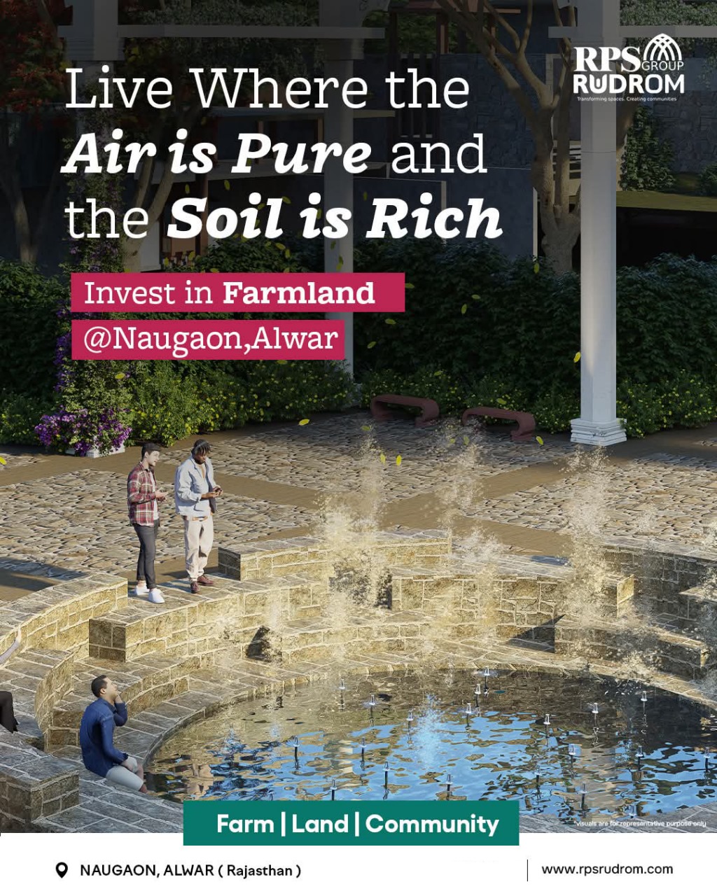 Invest in Serene Farmland, RPS Rudrom, Naugaon Alwar Update